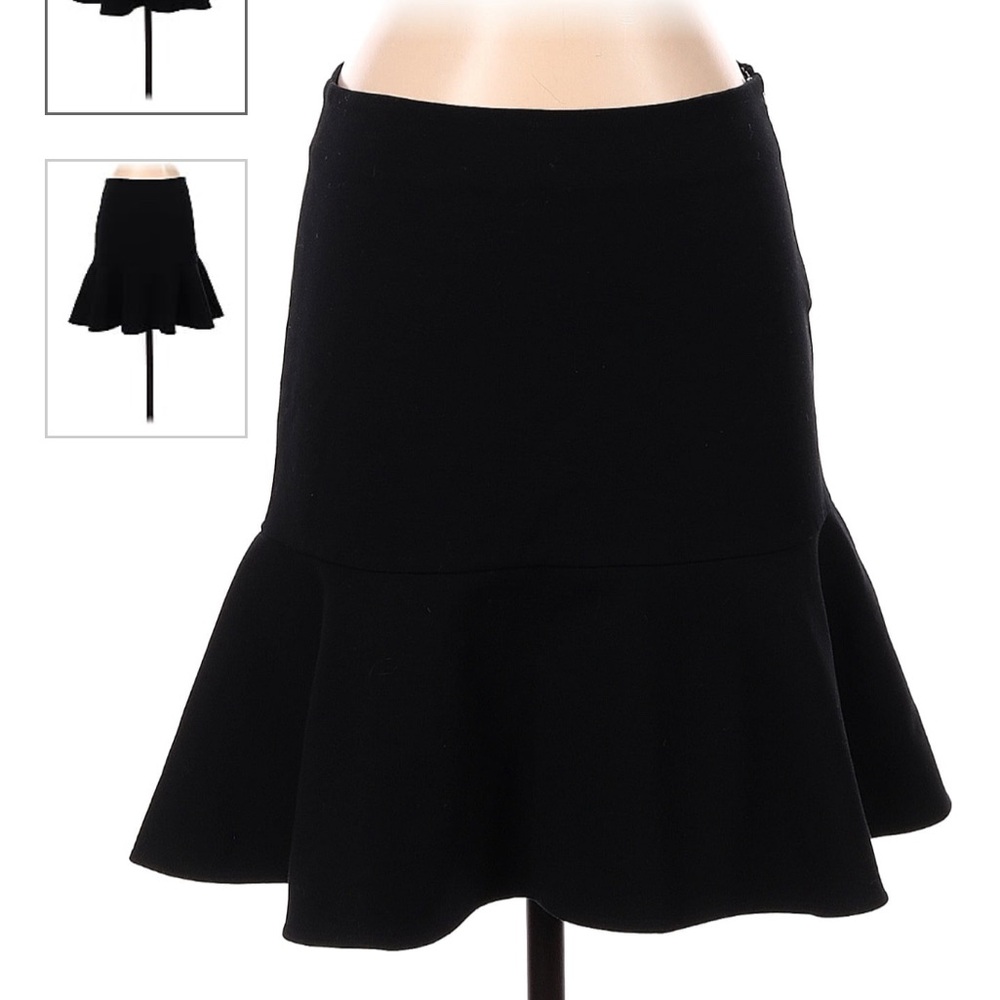 Polo Golf Black Skirt with Leather Waistband trim